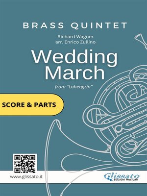 cover image of Wedding March (Wagner)--Brass Quintet/Ensemble (score & parts)